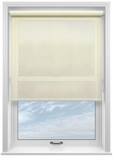 Illusion, Beige - Twist&Fit Roller Blind